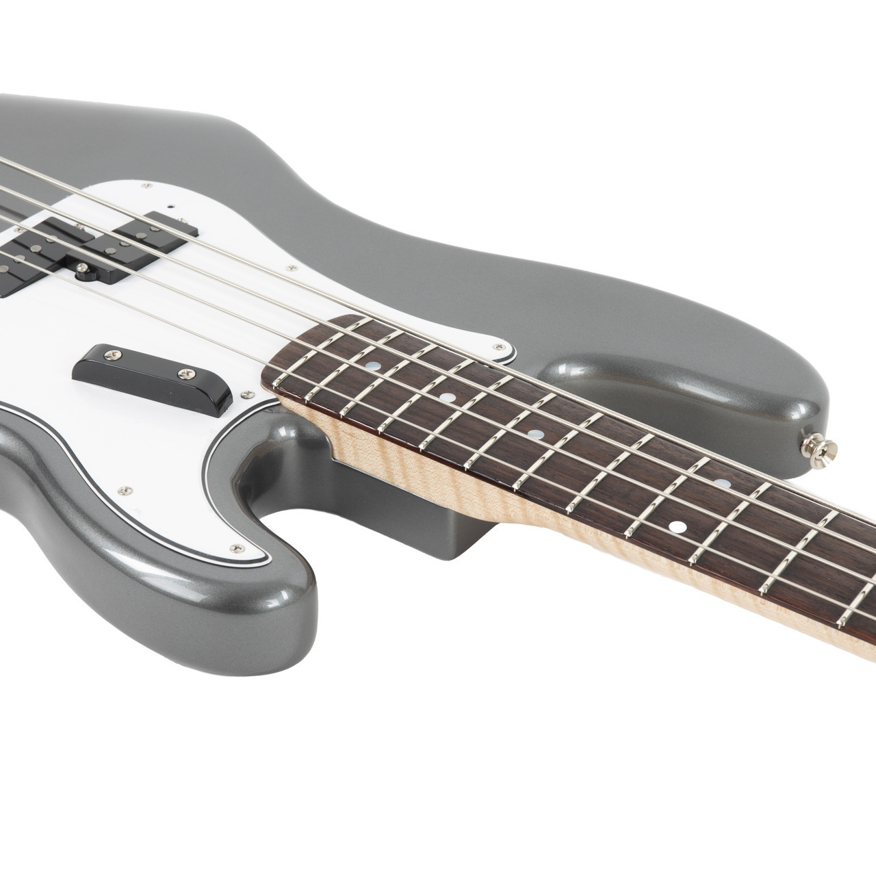 ベース Fender Customshop Precision Bass Fender Custom Shop 1974 Precision Bass NOS - Pewter | Cream City Music