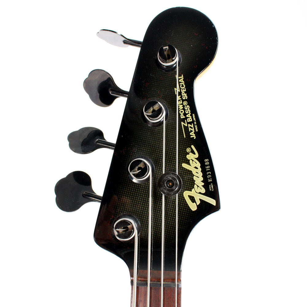 1980s Fender MIJ Power Jazz Bass Special Electric Bass Guitar