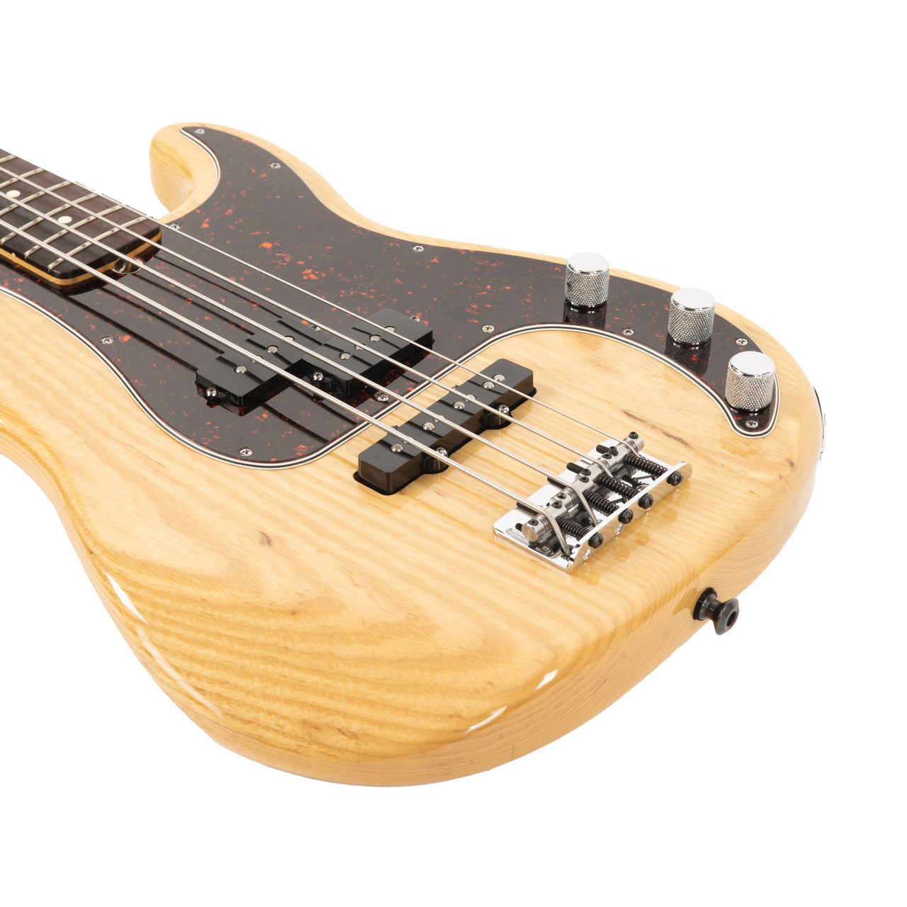 Used Fender American Hot Rodded Precision Bass Natural 2000