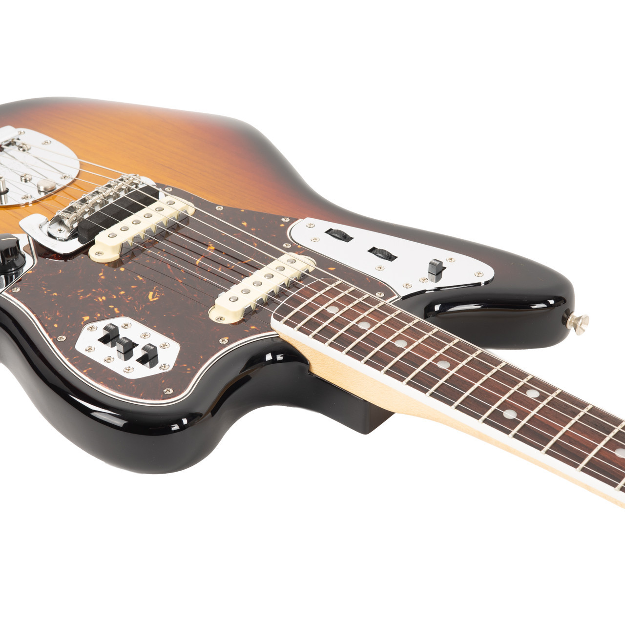 Used Fender American Original '60s Jaguar Sunburst 2018 | Cream