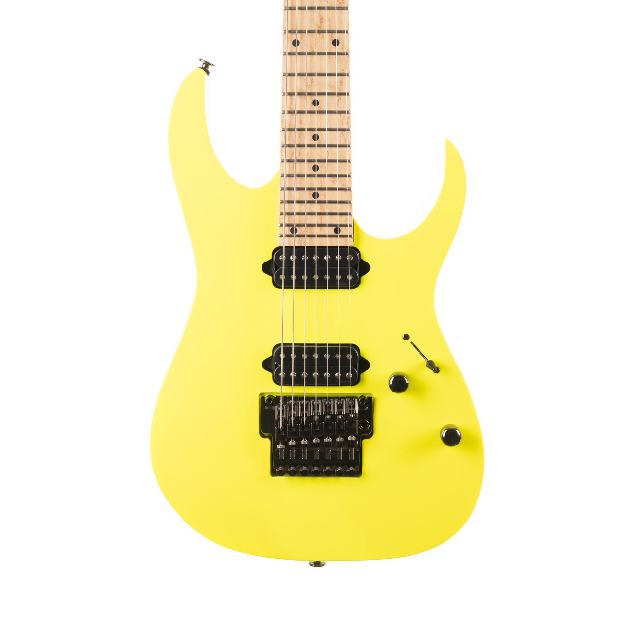 Used Ibanez Prestige RG725M-DY 7-String Desert Sun Yellow 2018