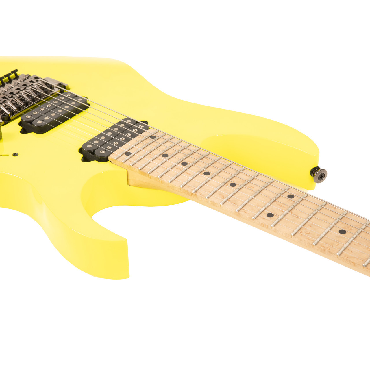 Used Ibanez Prestige RG725M-DY 7-String Desert Sun Yellow 2018