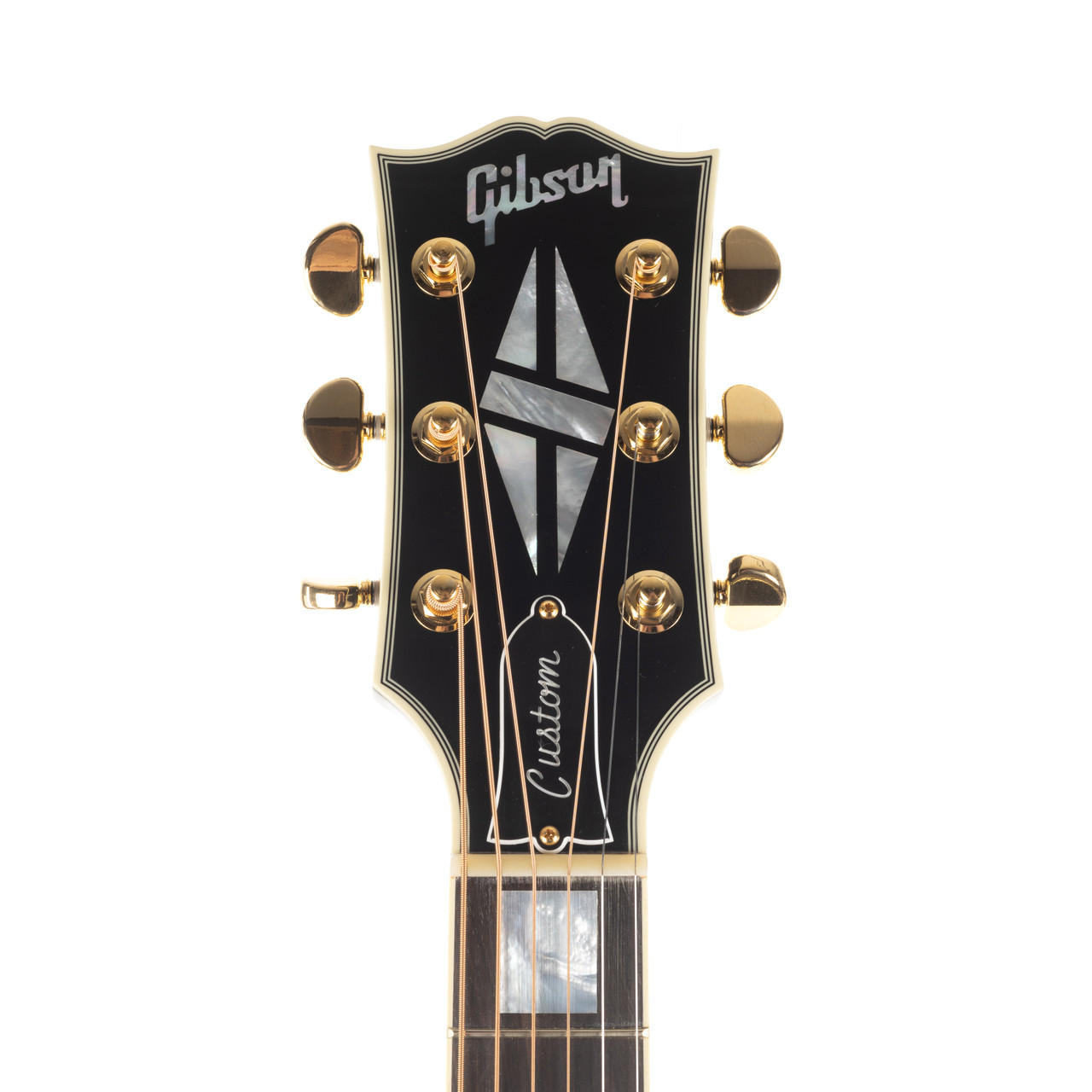 Gibson Custom J-45 Custom Acoustic Electric - Ebony | Cream City Music