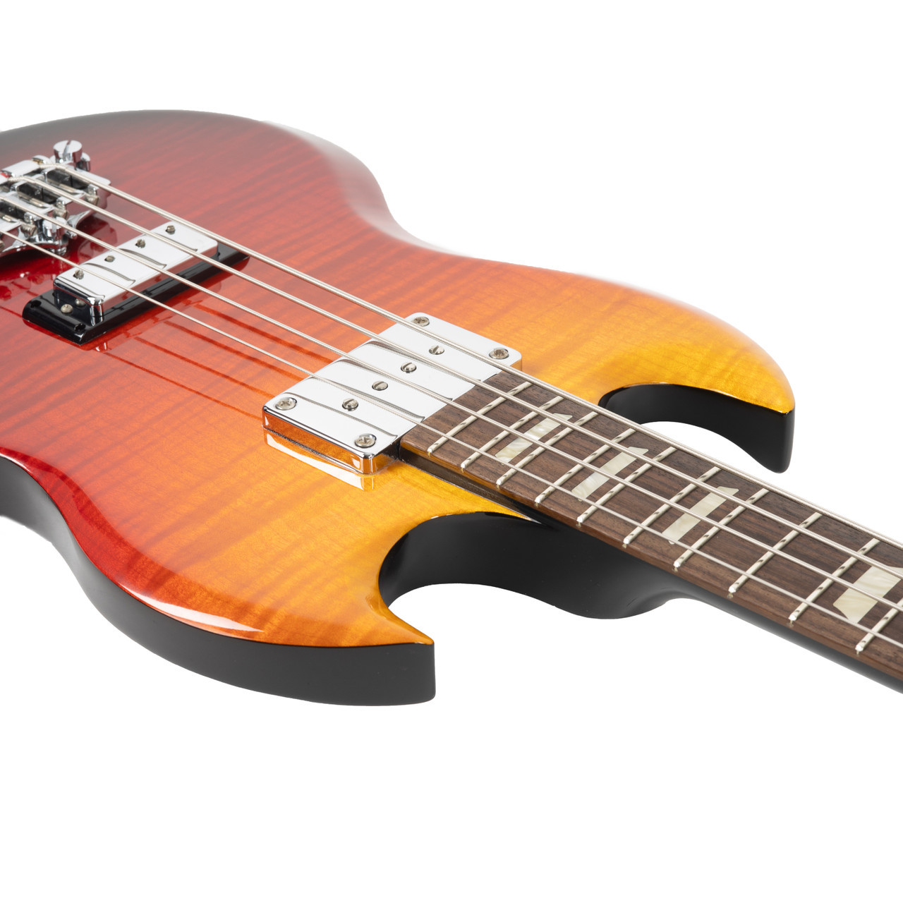 Used Gibson Guitar Of The Week #18 SG Supreme Bass Fireburst 2007