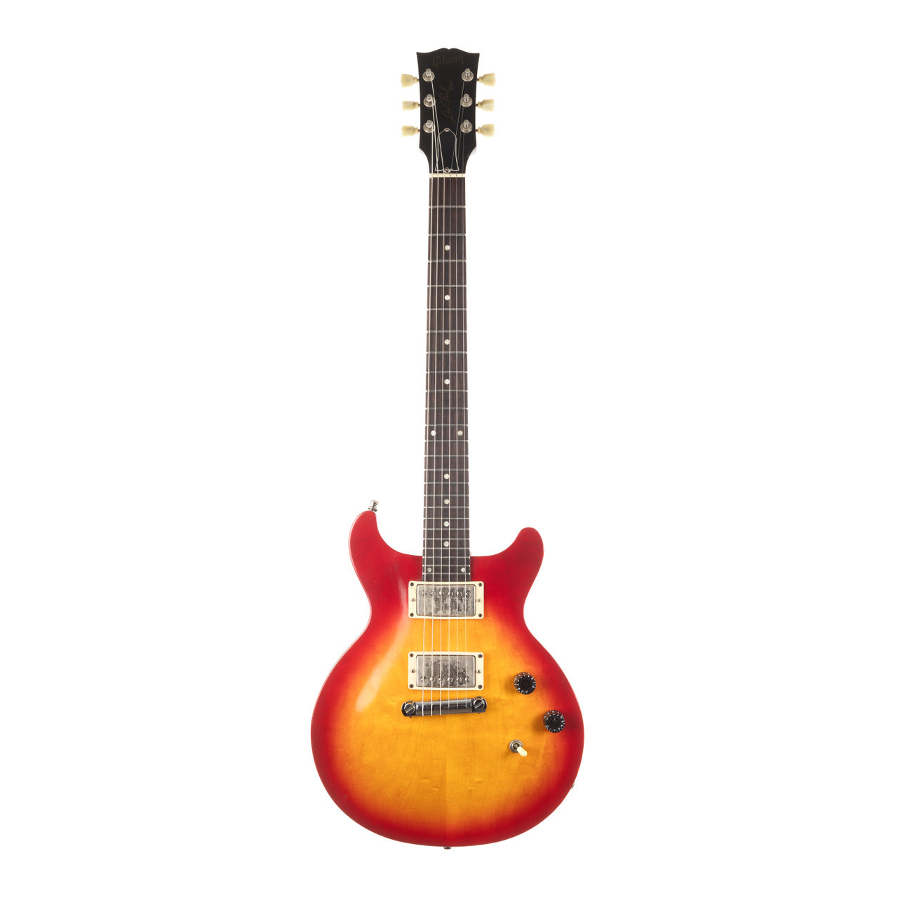 Used Gibson Les Paul DC Studio Cherry Sunburst 1997 | Cream City Music