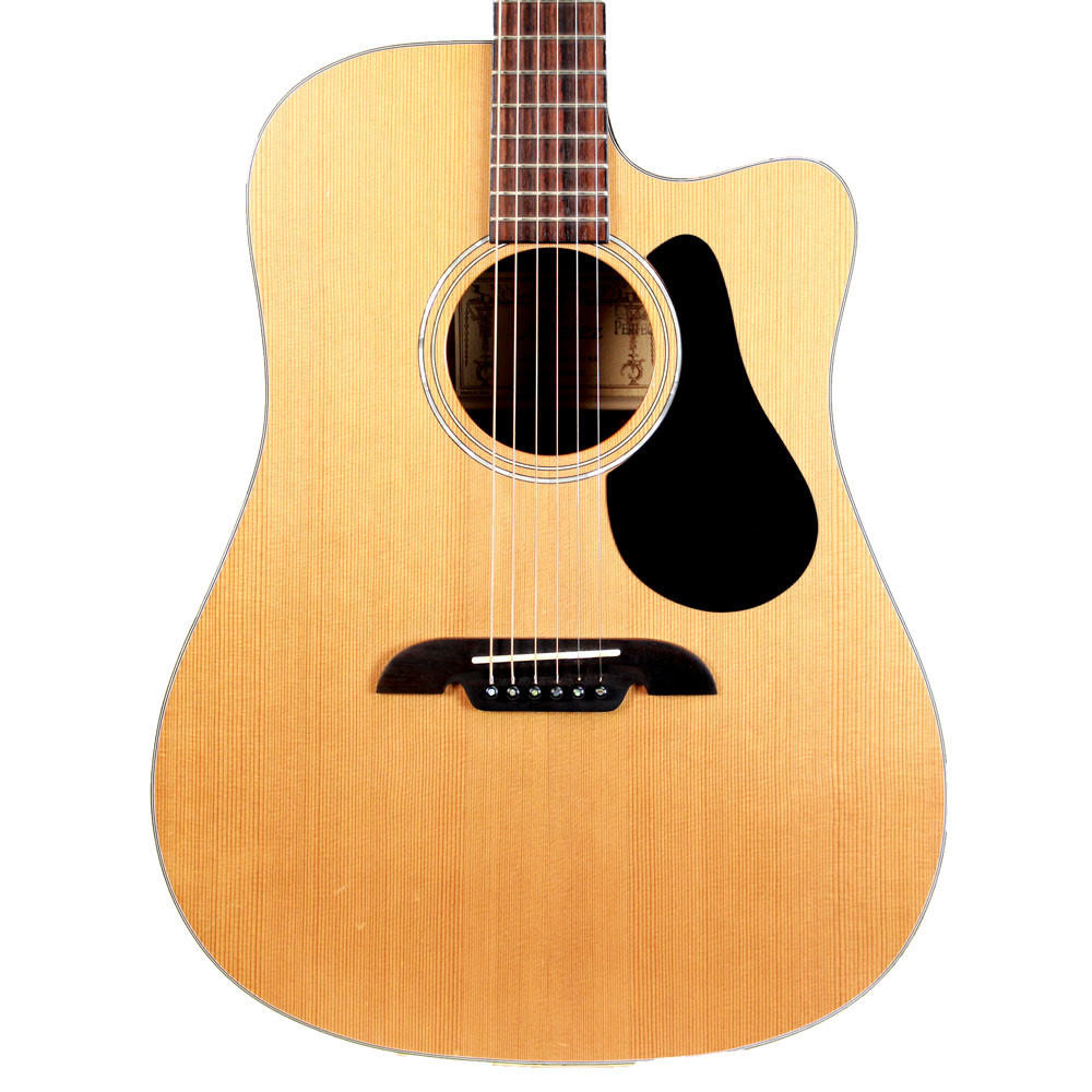 Used Alvarez Artist Series AD62SC Acoustic Electric Guitar | Cream