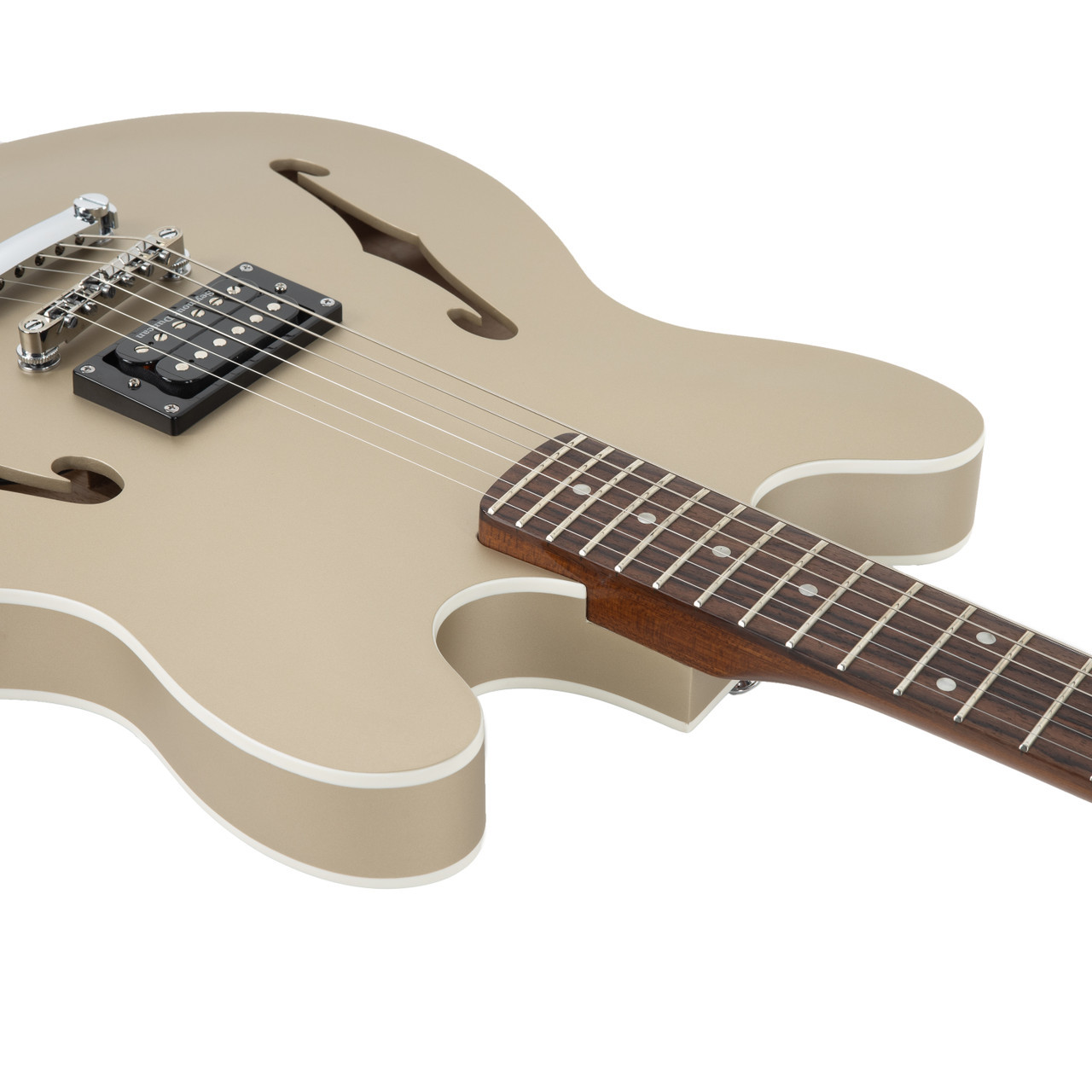 Fender Tom DeLonge Starcaster - Satin Shoreline Gold | Cream City