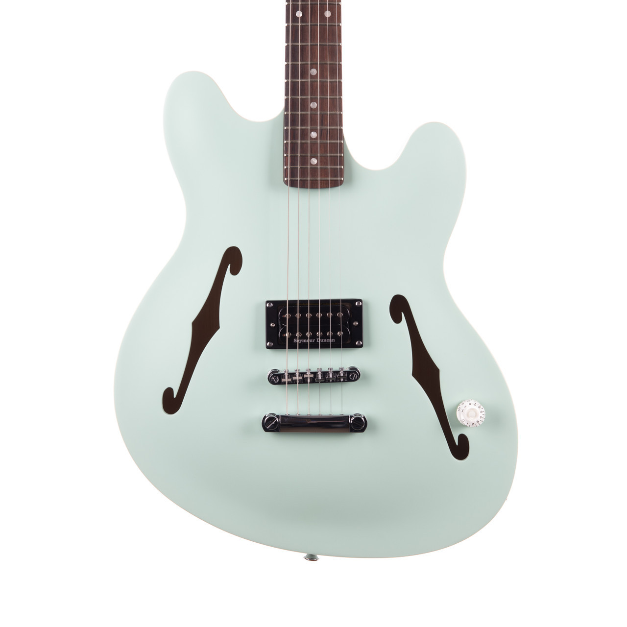Fender Tom DeLonge Starcaster - Satin Surf Green | Cream City Music