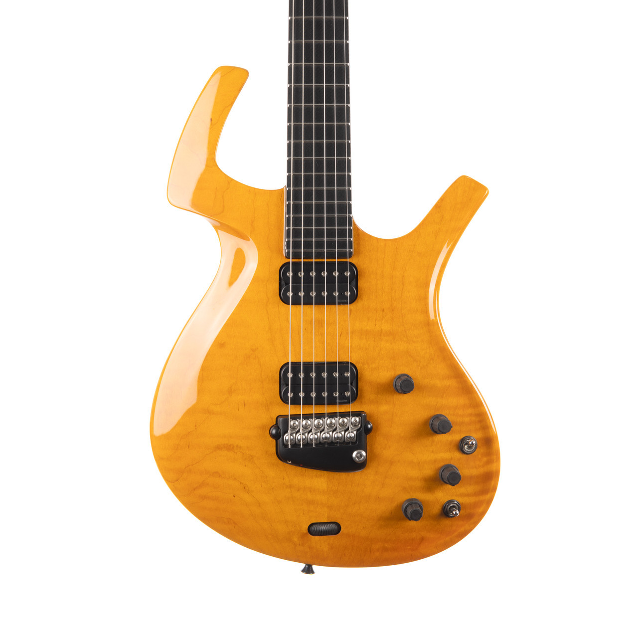 Used Parker Fly Supreme Butterscotch Flame Top 2008 | Cream City Music