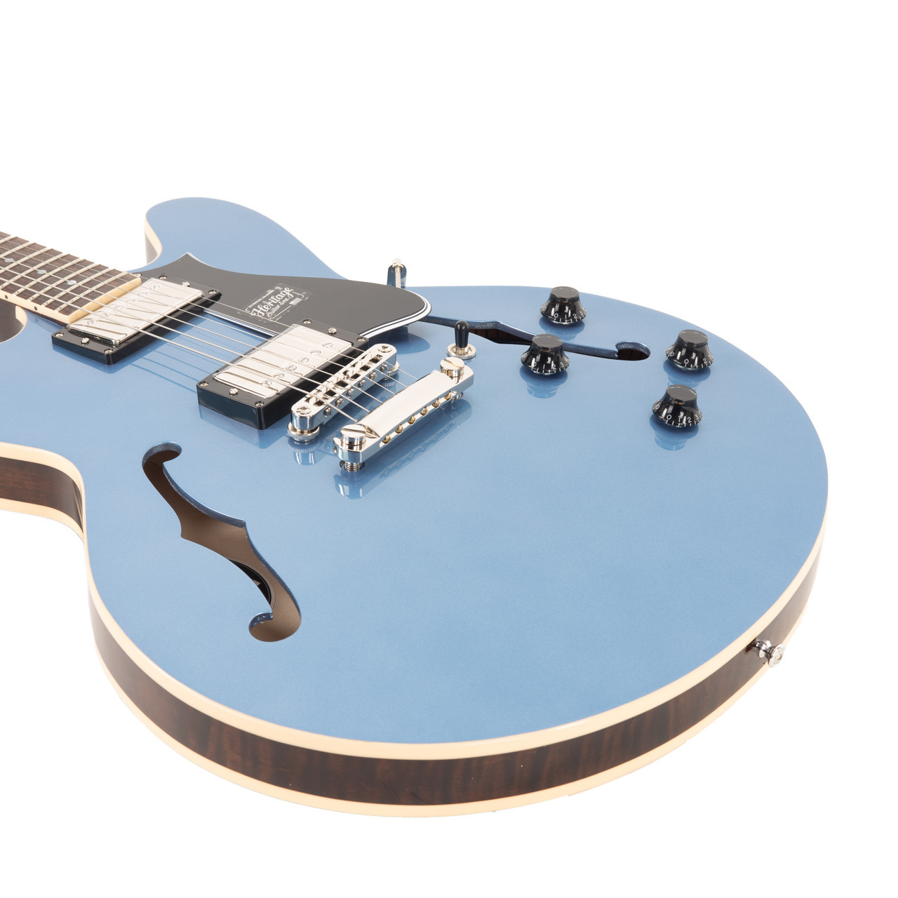 Heritage H-535 Standard Semi Hollow - Pelham Blue 1240544 | Cream 