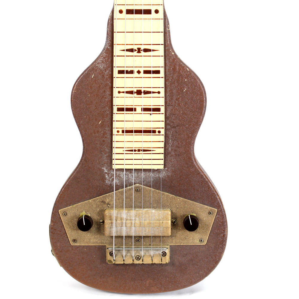 1940 Vintage Gibson Mastertone Lap Steel electric Guitar | Cream