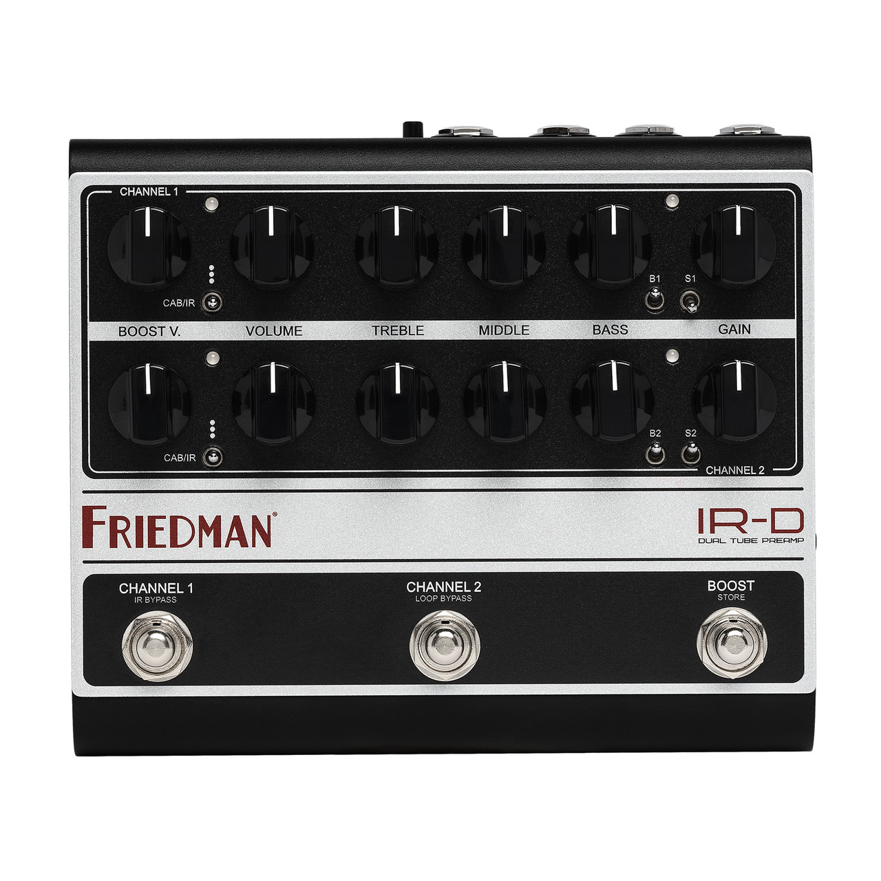 Friedman IR-D Dual-Channel Tube Preamp Pedal | Cream City Music