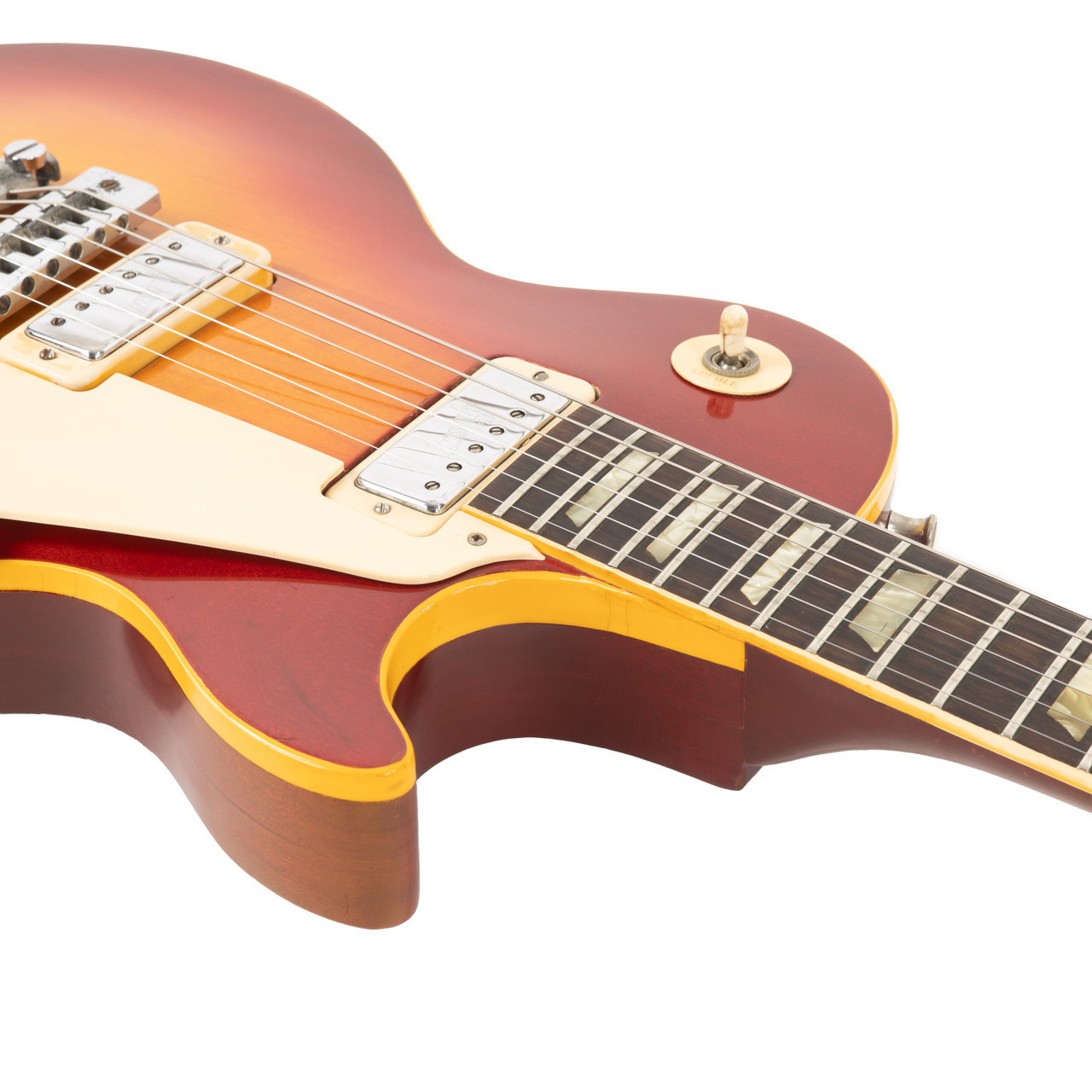 Vintage Gibson Les Paul Deluxe Cherry Sunburst 1972 | Cream City Music