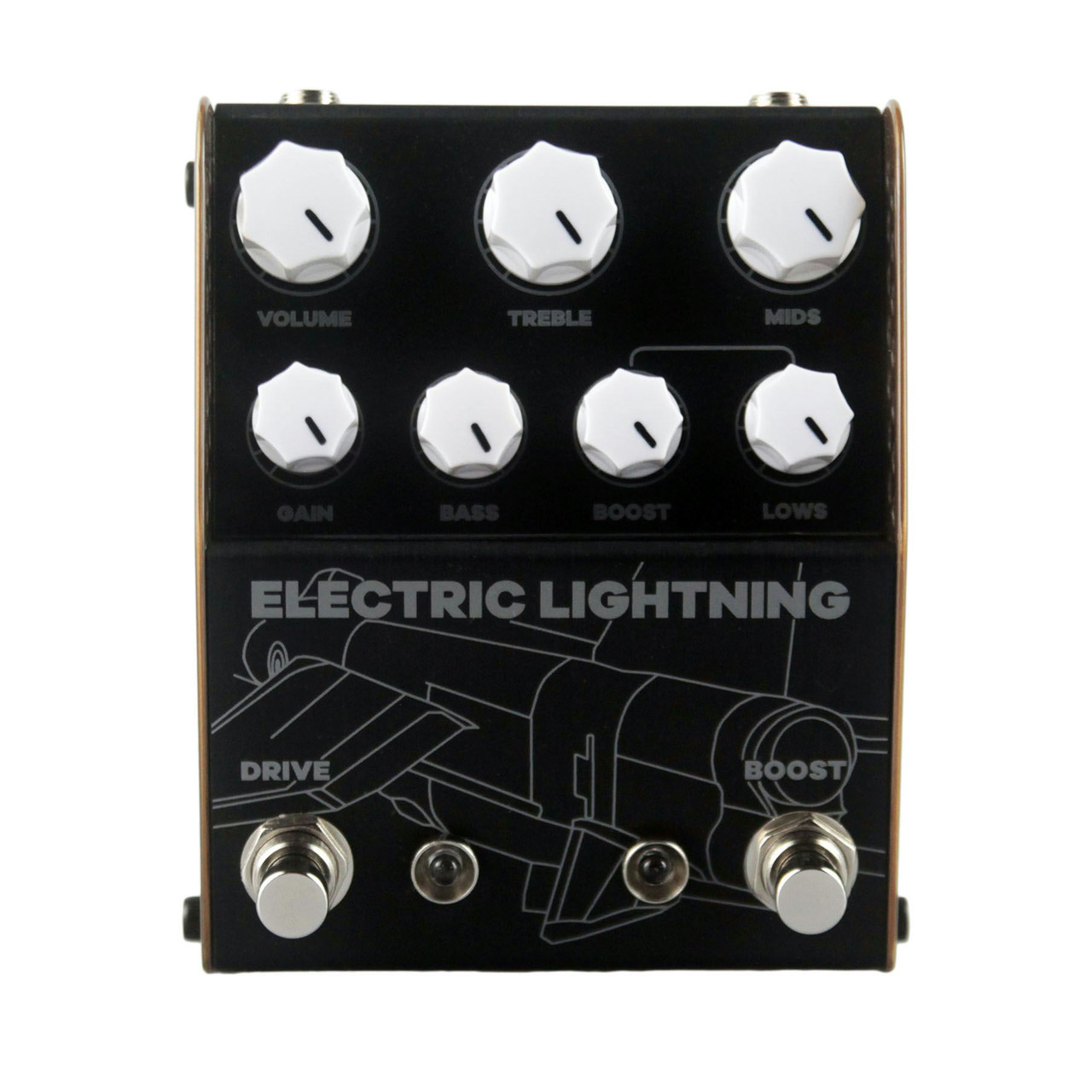 ThorpyFX Electric Lightning Tube Overdrive Pedal | Cream City Music