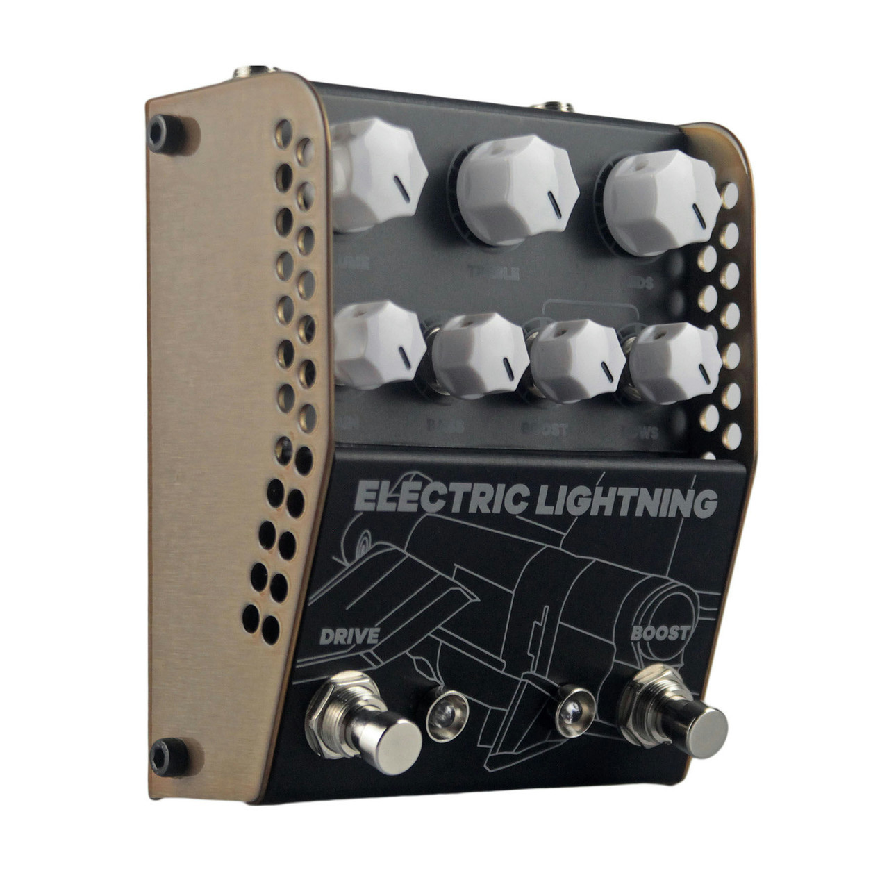 ThorpyFX Electric Lightning Tube Overdrive Pedal | Cream City Music