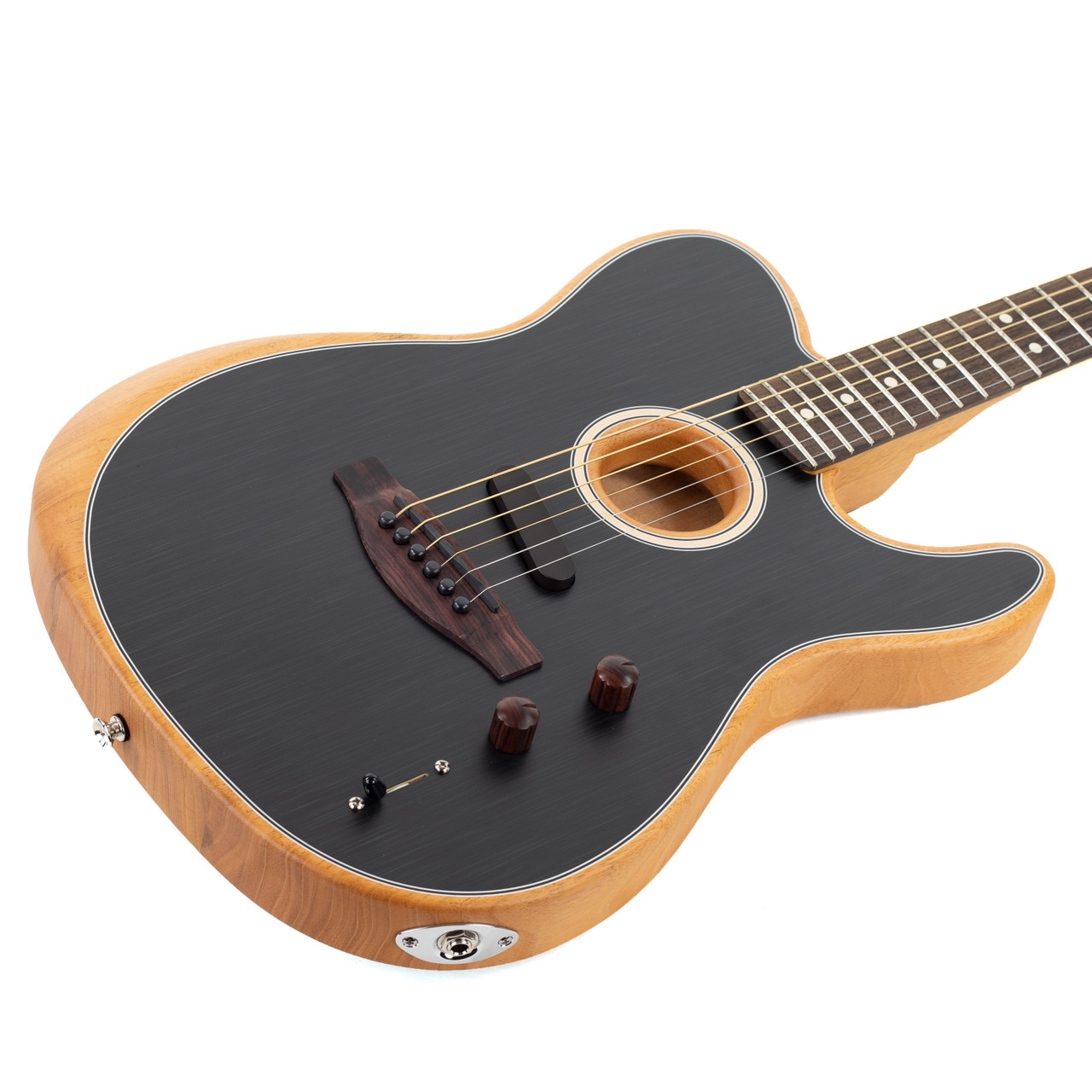 Fender Acoustasonic Player Telecaster Rosewood - Brushed Black