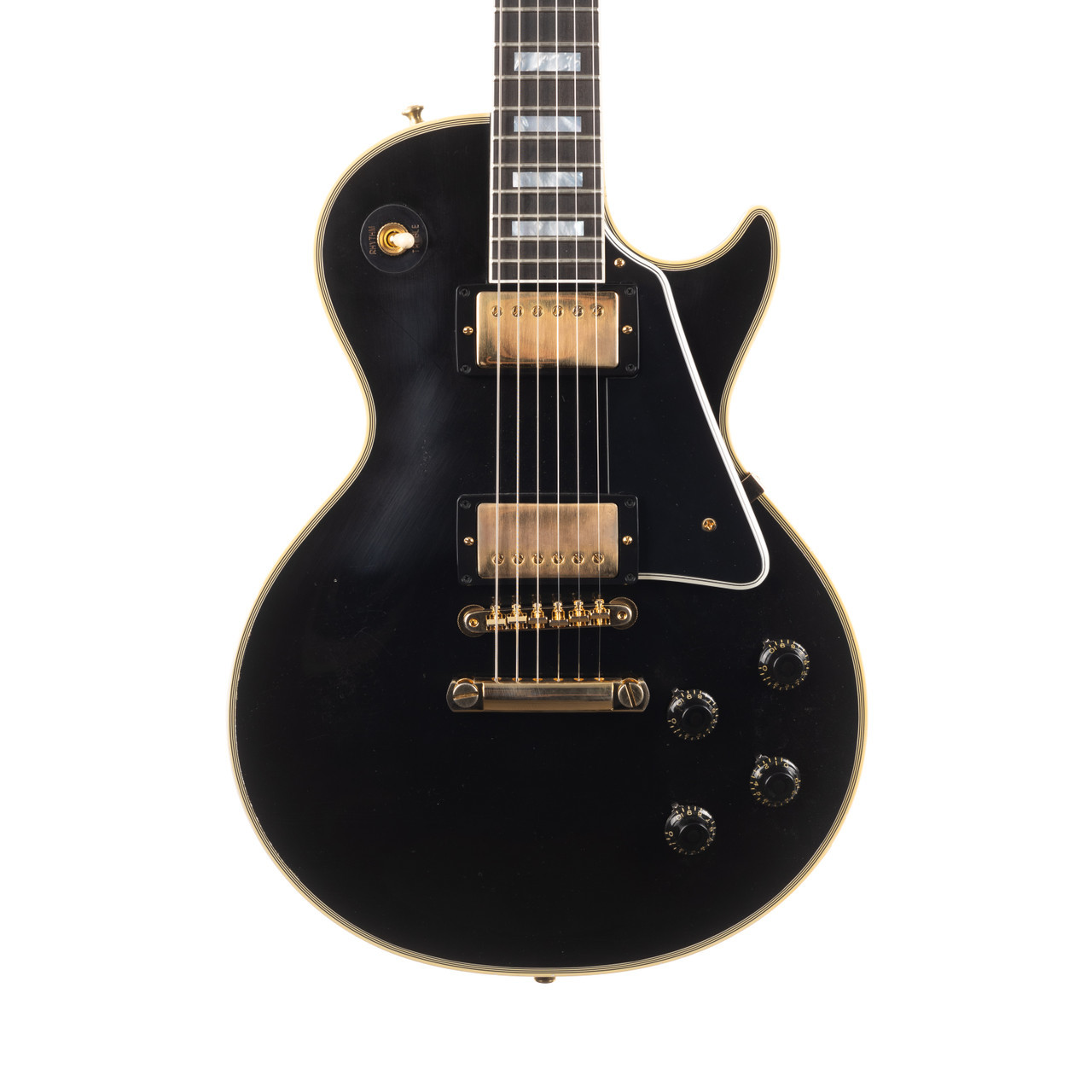 Gibson Custom M2M 1957 Les Paul Custom Light Aged - Ebony | Cream