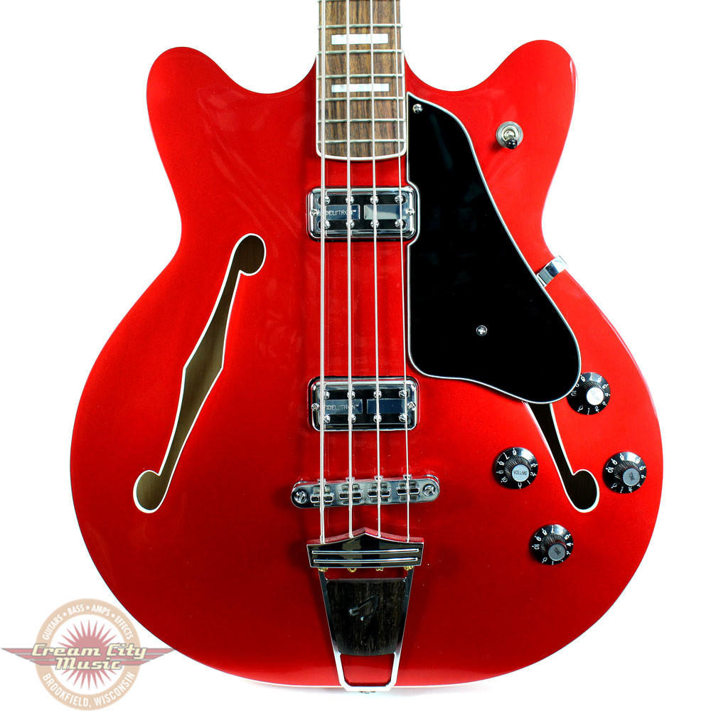 Used Fender Modern Player Series Coronado Bass II Semi Hollow Body