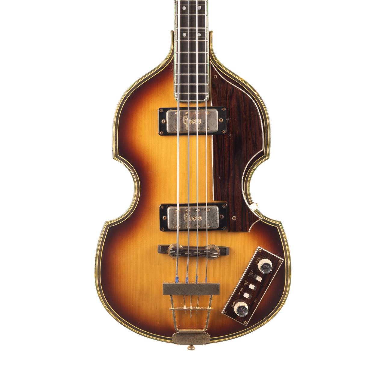 Vintage Greco VB700 Violin Bass Sunburst 1975 | Cream City Music