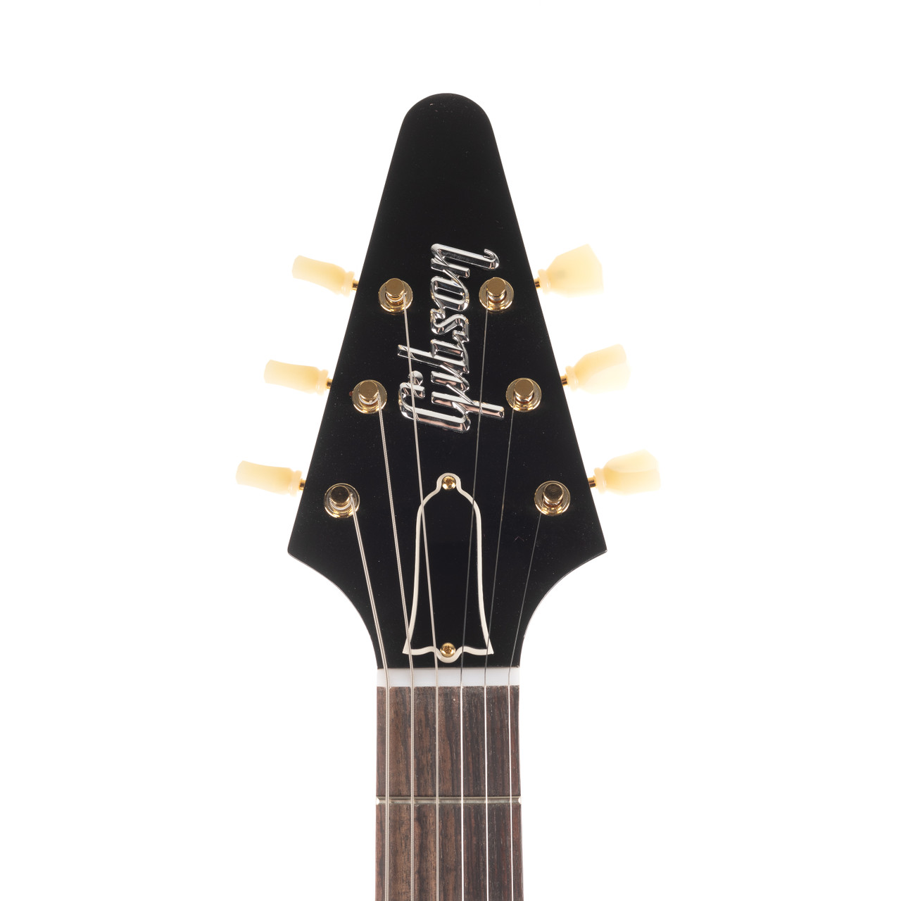 Gibson Custom Shop 1958 Korina Flying V Reissue - White Pickguard