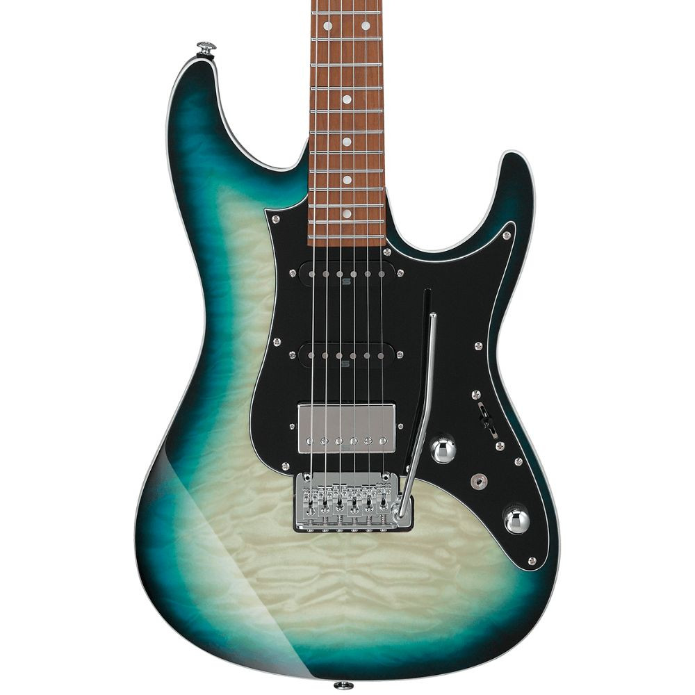 Ibanez AZ24P1QM DOB / AZ Premium アイバニーズ Ibanez AZ24P1QM AZ Premium - Deep Ocean Blonde | Cream City Music