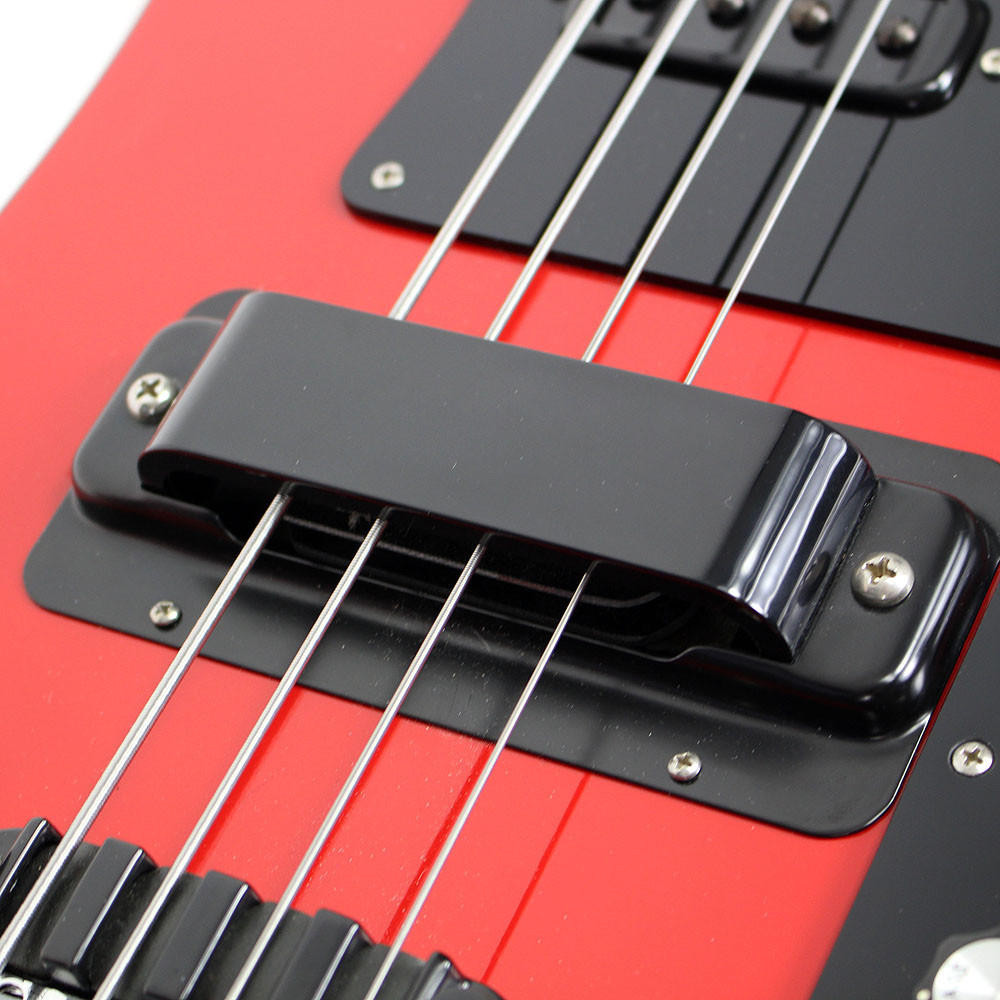 1991 Rickenbacker 4003 Electric Bass Guitar Red Finish | Cream