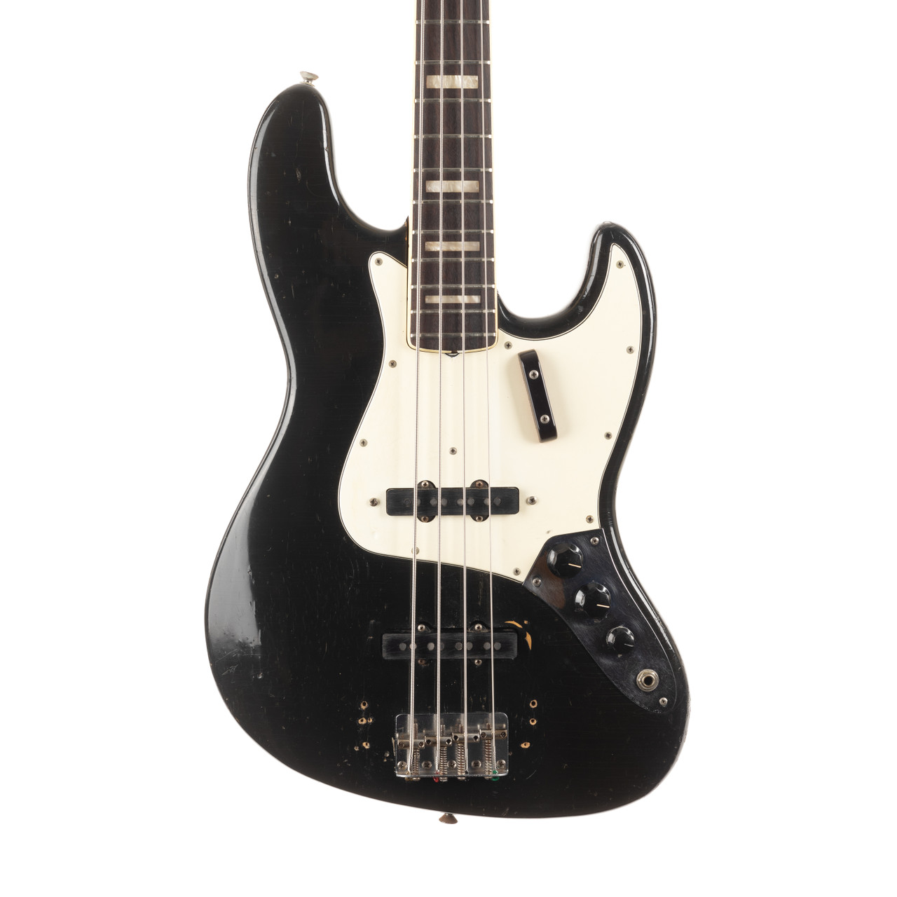 Vintage Fender Jazz Bass Black 1972 | Cream City Music
