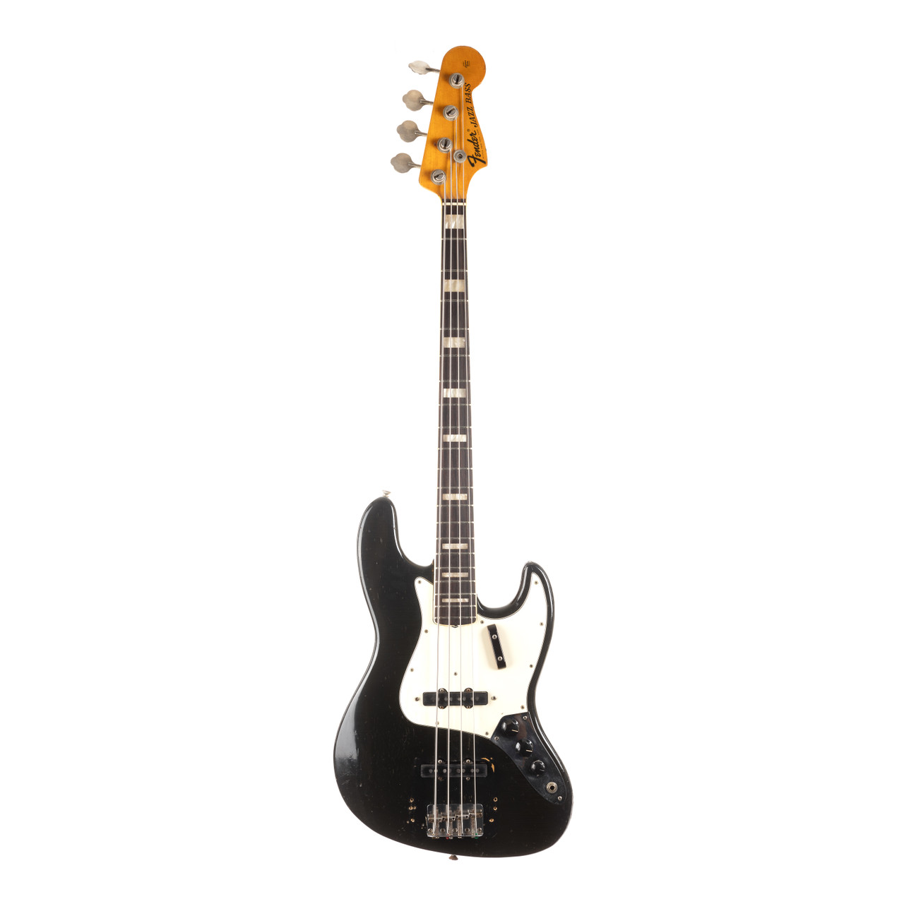 Vintage Fender Jazz Bass Black 1972 | Cream City Music