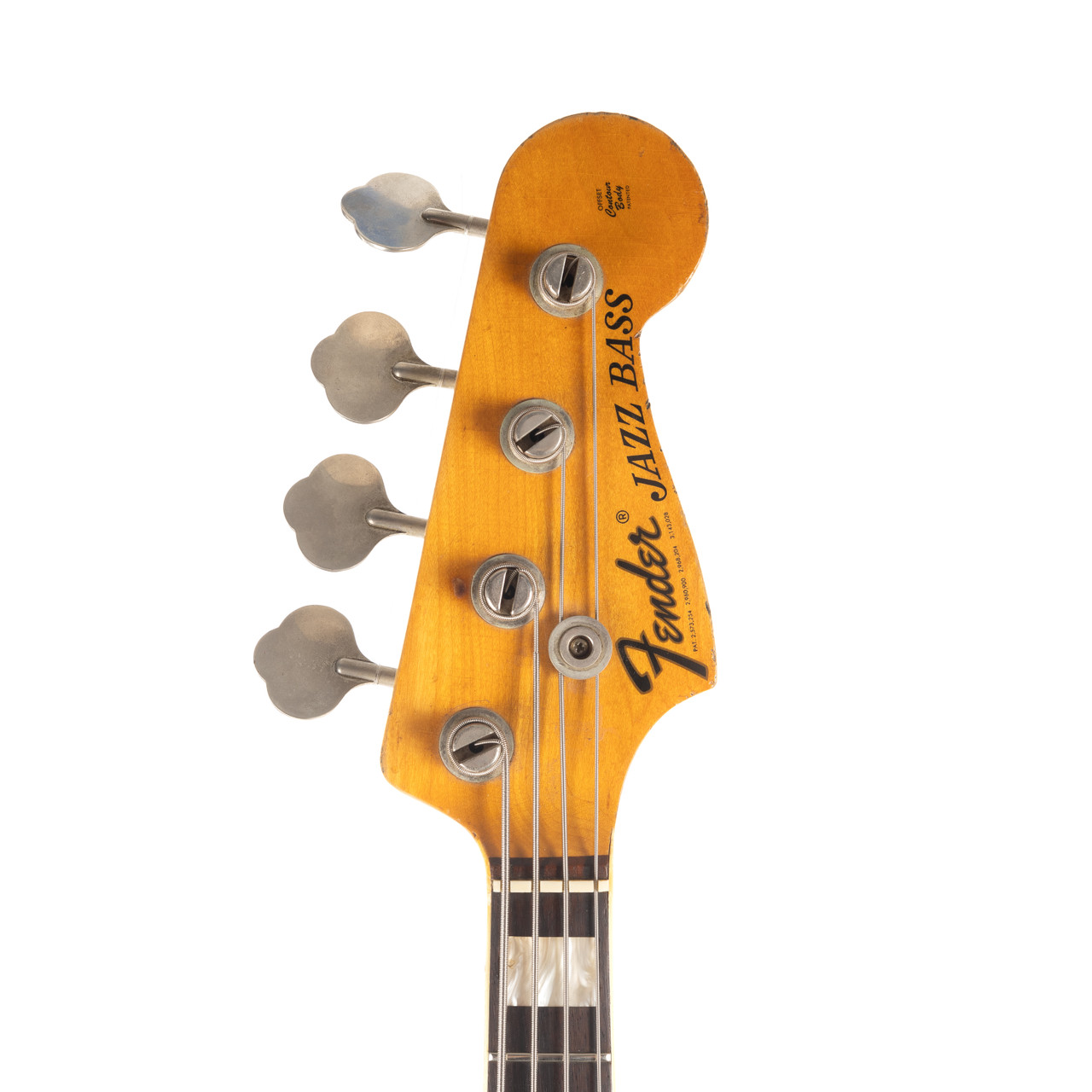 Vintage Fender Jazz Bass Black 1972 | Cream City Music