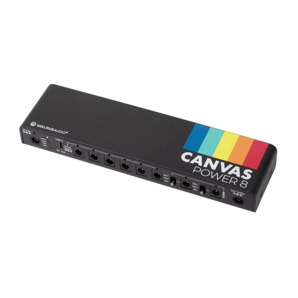 Walrus Audio Canvas Power 8 Pedalboard Power Supply | Cream City Music
