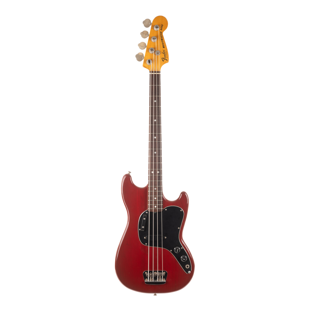 5/6まで値下【ビンテージ】Fender USA MusicMaster '78 Vintage Fender Musicmaster Bass Cherry 1978 | Cream City Music