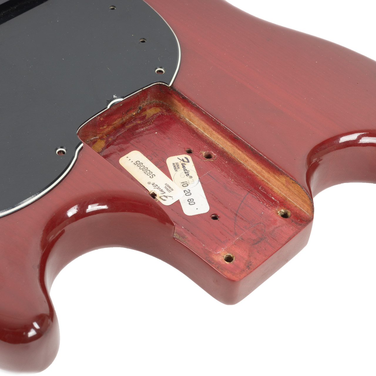Vintage Fender Musicmaster Bass Cherry 1978 | Cream City Music