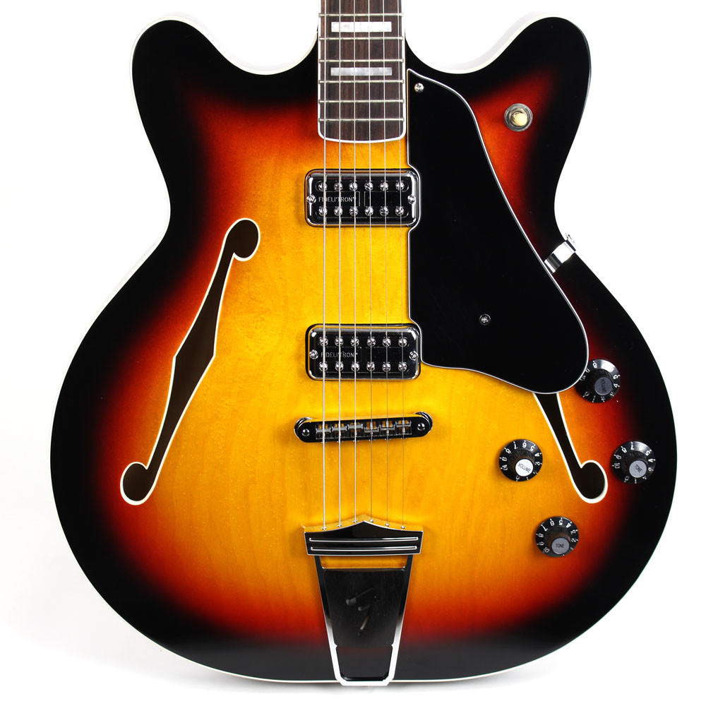 Used Fender Modern Player Series Coronado II Semi Hollow Body