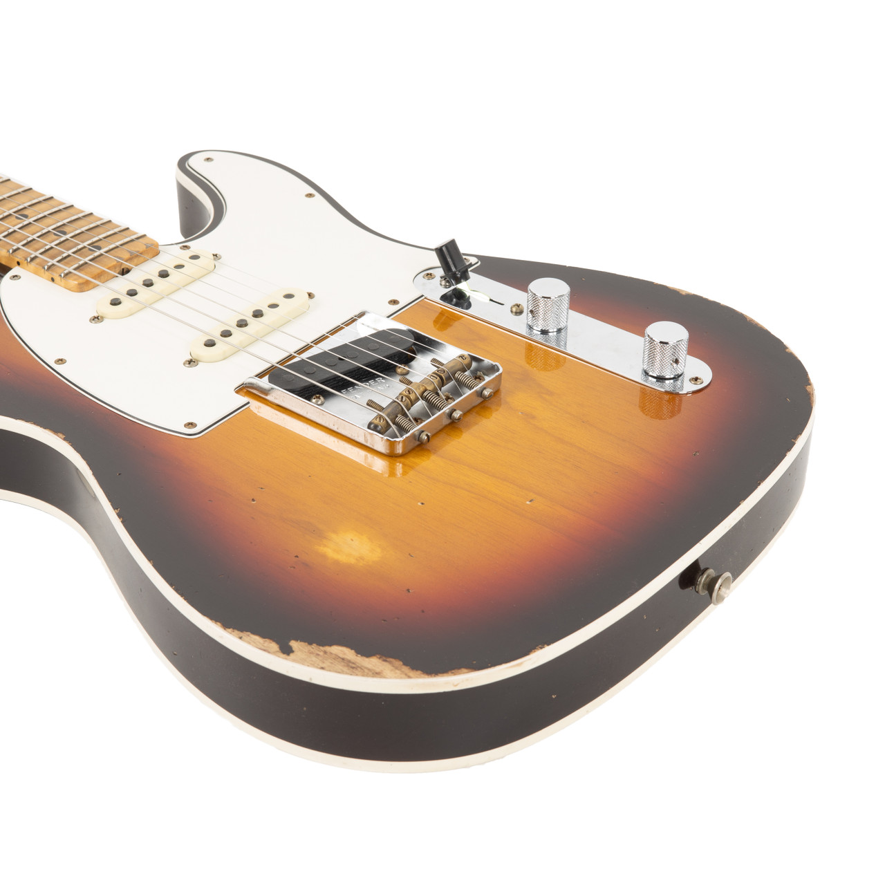 Fender系 Telecaster サンバースト　レリック Fender Custom Shop Limited Hotshot Telecaster Relic - Chocolate 3