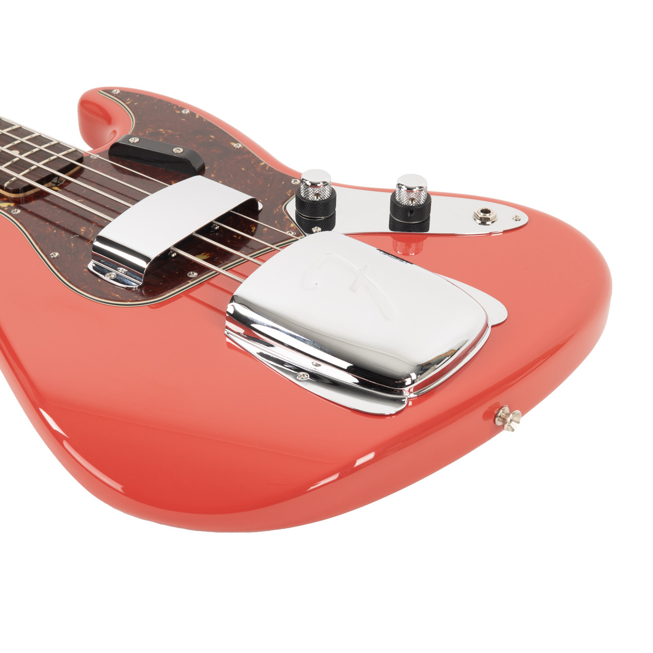 Fender Custom Shop 1960 Jazz Bass NOS Rosewood - Fiesta Red