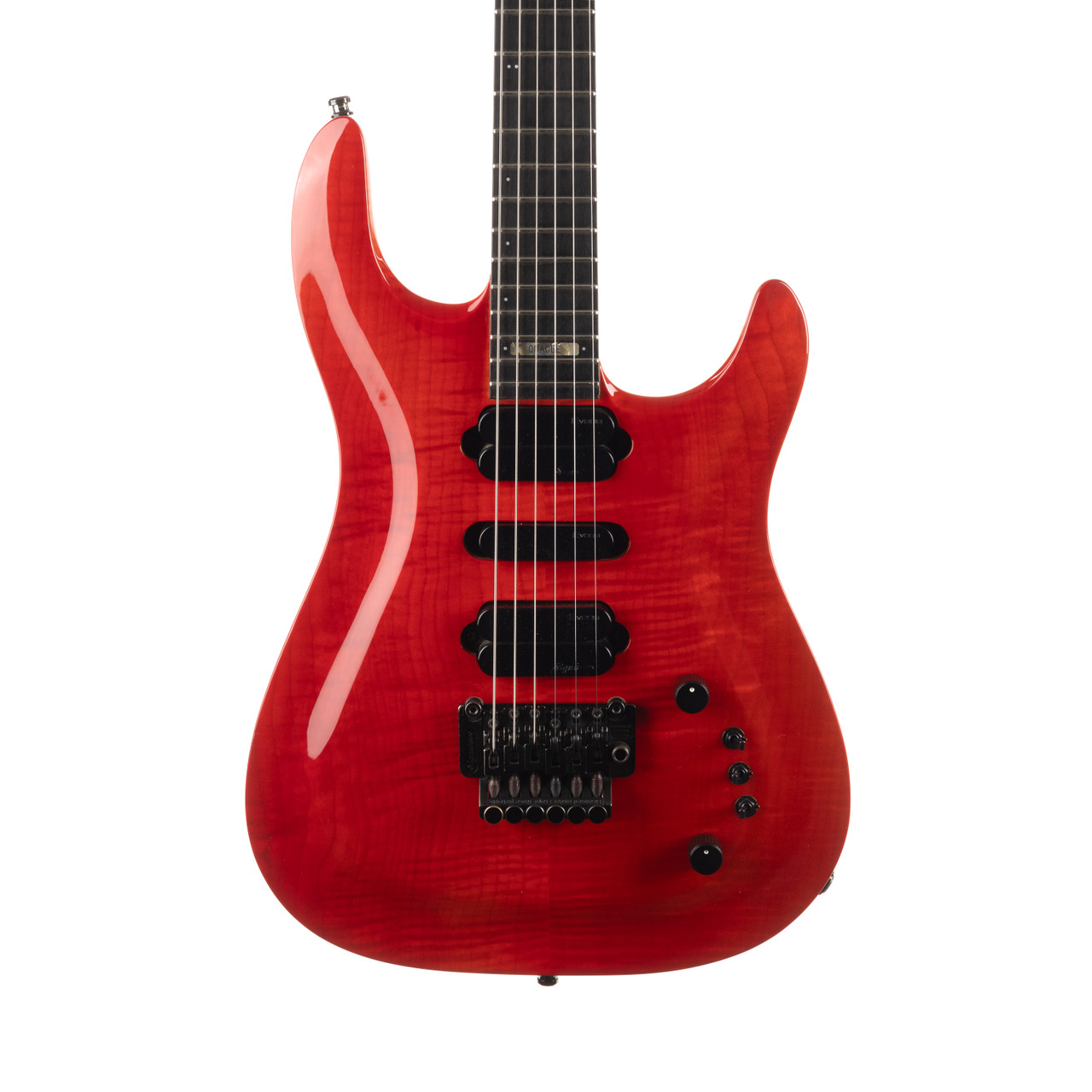 Used Signature Guitar Co. Oracle Solid Body Trans Red | Cream City 