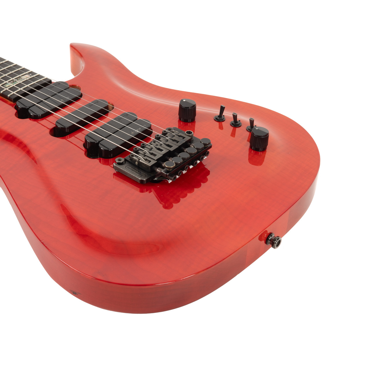 Used Signature Guitar Co. Oracle Solid Body Trans Red | Cream City 