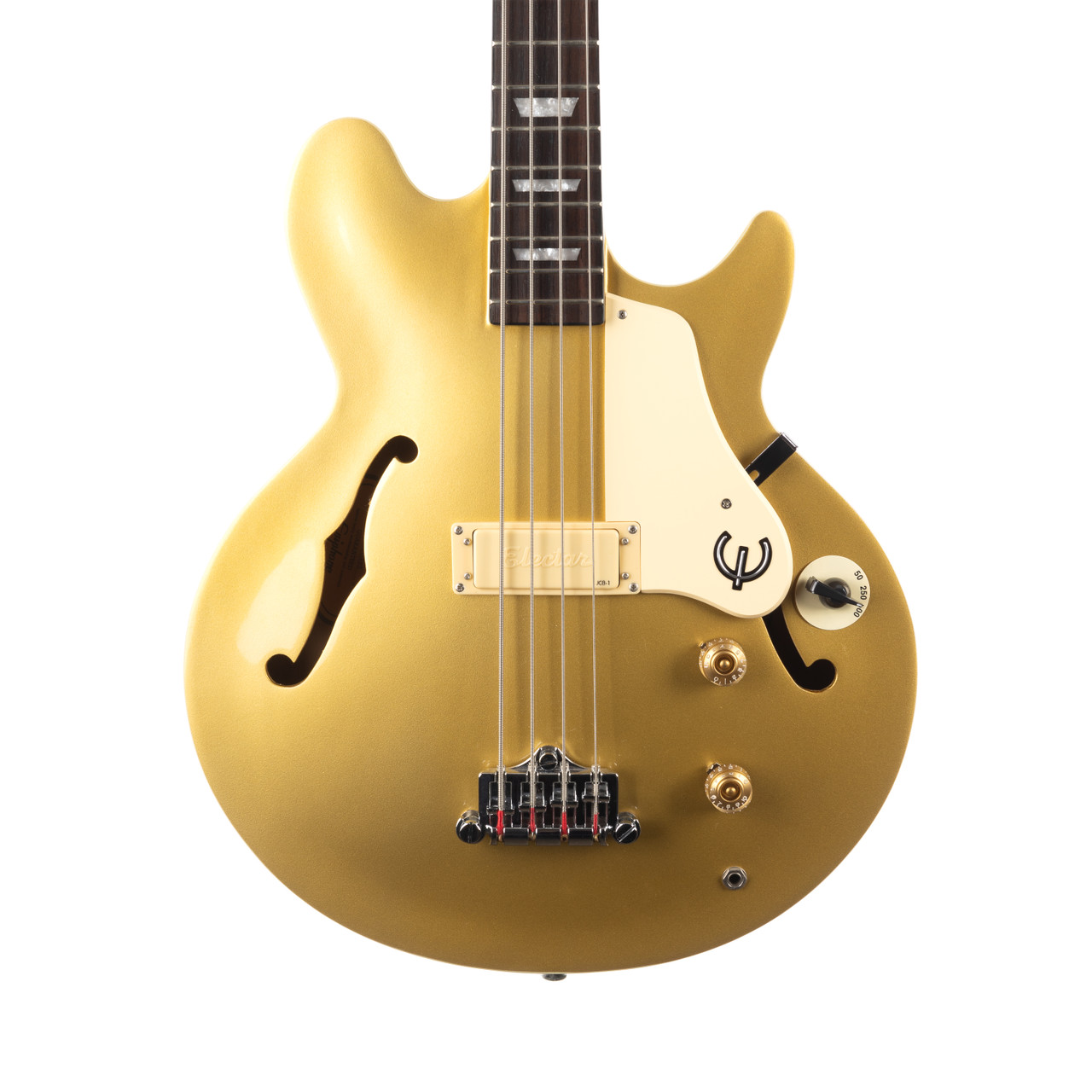 Used Epiphone Jack Casady Bass Goldtop 2002 | Cream City Music