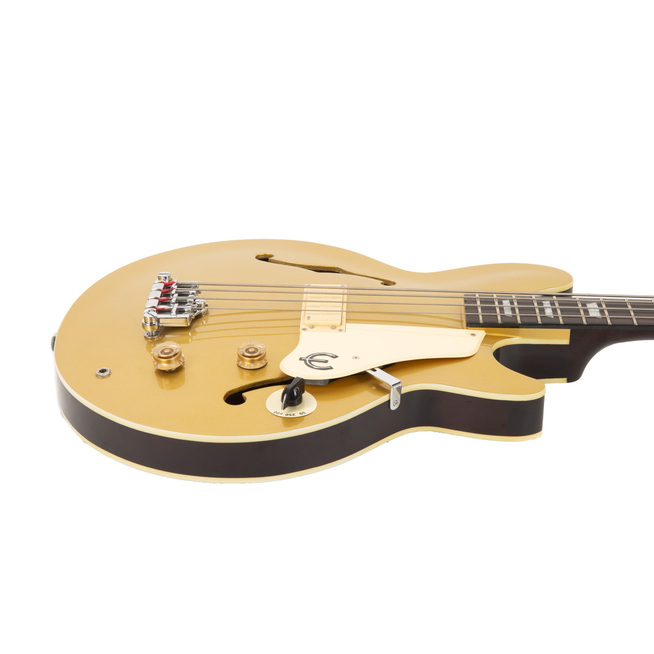 Used Epiphone Jack Casady Bass Goldtop 2002 | Cream City Music