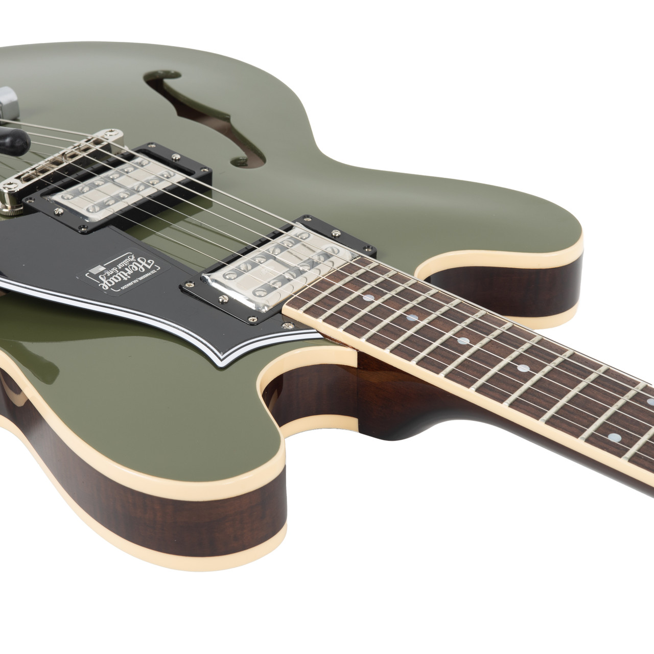 Heritage H-535 Standard Factory Special with Bigsby - Olive Drab