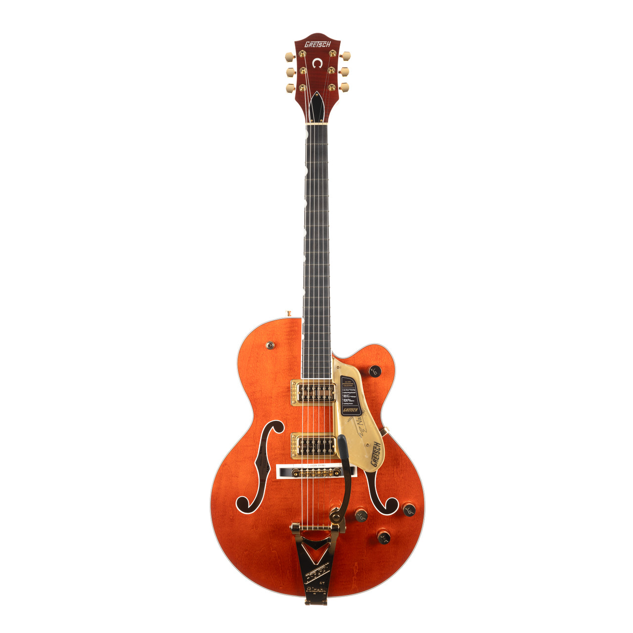Gretsch Nashville Hollow Body with Bigsby - Orange Stain | Cream