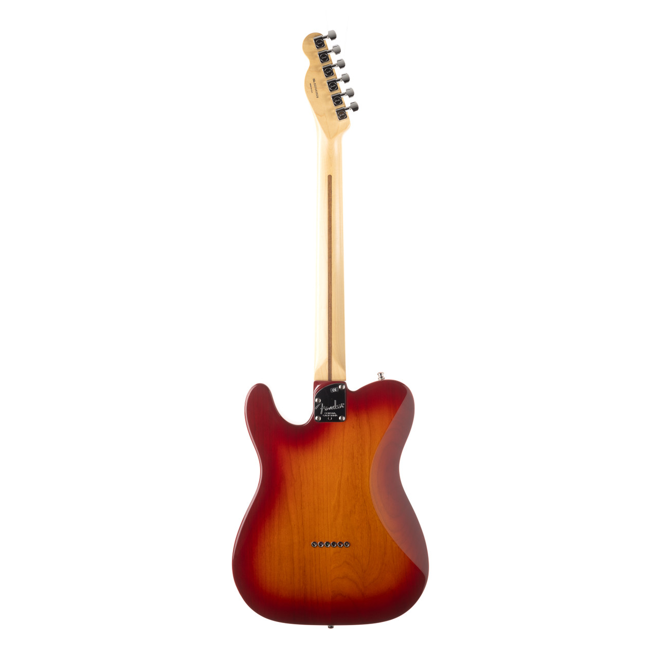 Used Fender American Deluxe Telecaster Cherry Burst 2005 | Cream