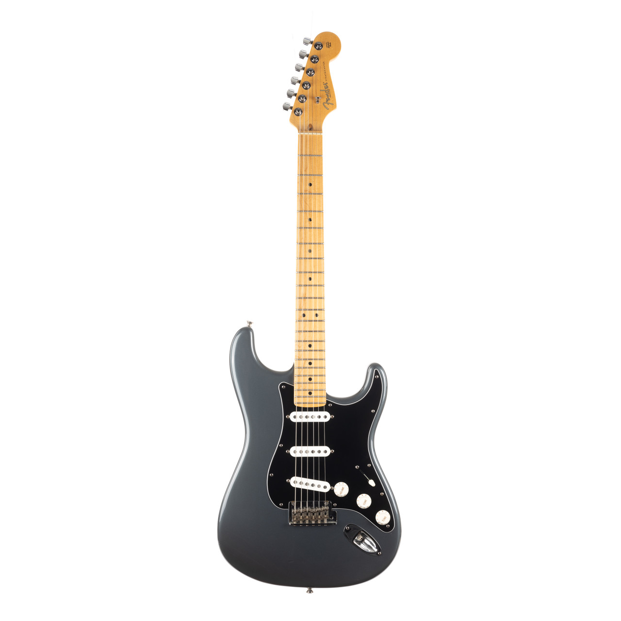 Used Fender American Standard Stratocaster Gun Metal Grey 2007 Used Fender American Standard Stratocaster Gun Metal Grey 2007