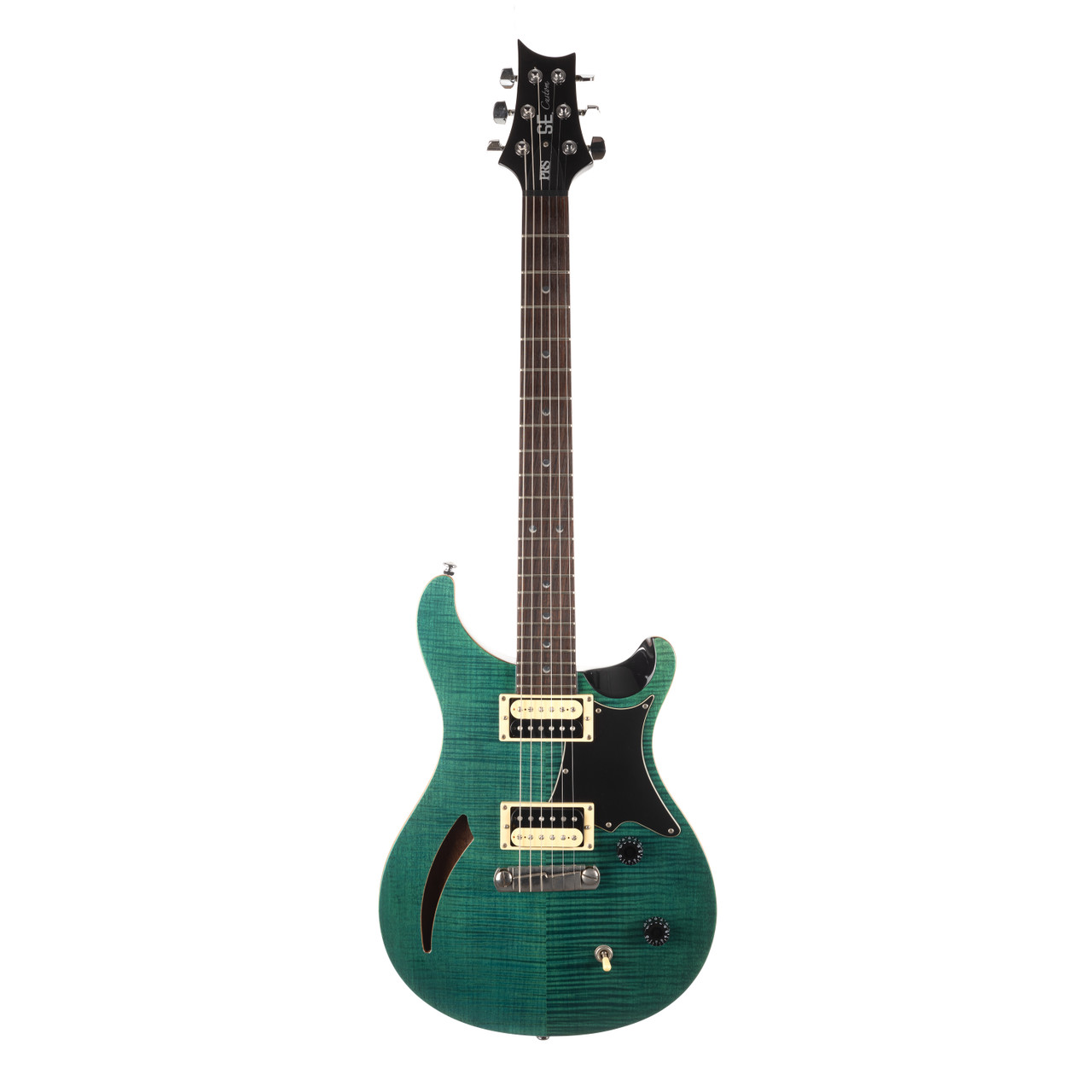 Used PRS SE Custom Hollow Trans Green | Cream City Music