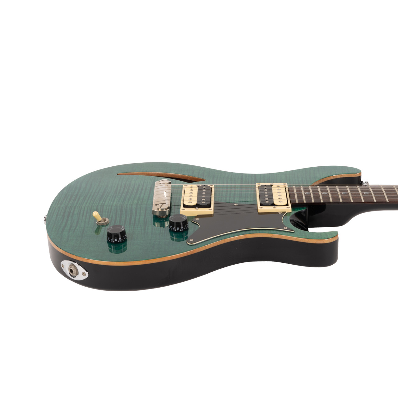 Used PRS SE Custom Hollow Trans Green | Cream City Music