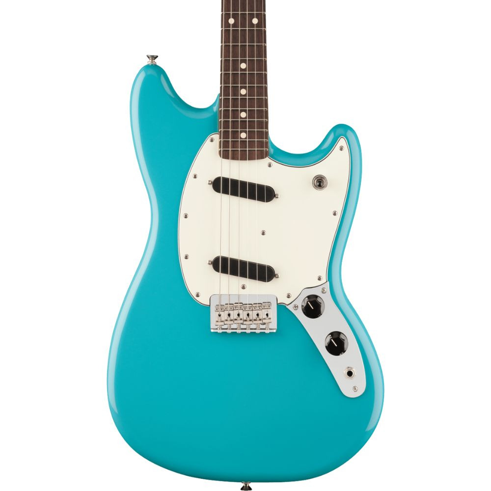 Fender Player II Mustang Rosewood - Aquatone Blue | Cream City Music