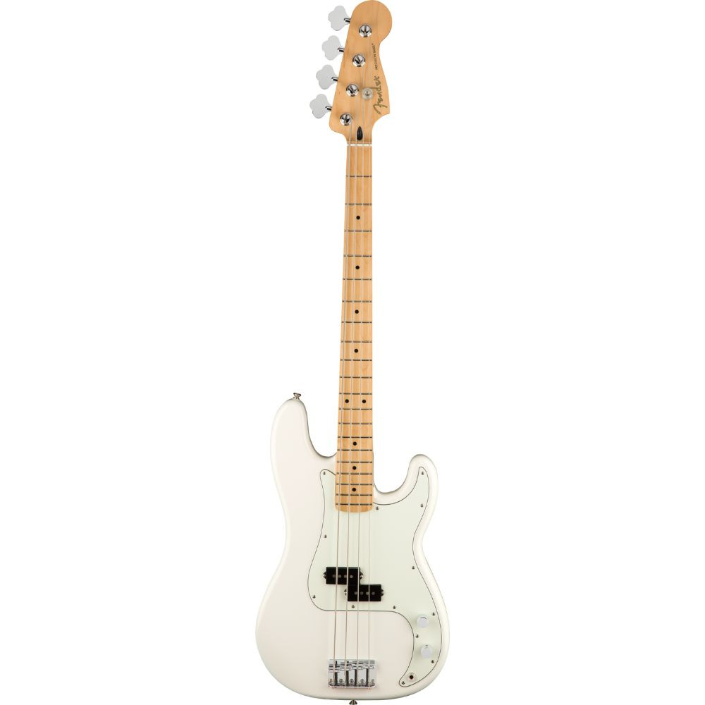 Fender Player Precision Bass Maple - Polar White | Cream City Music