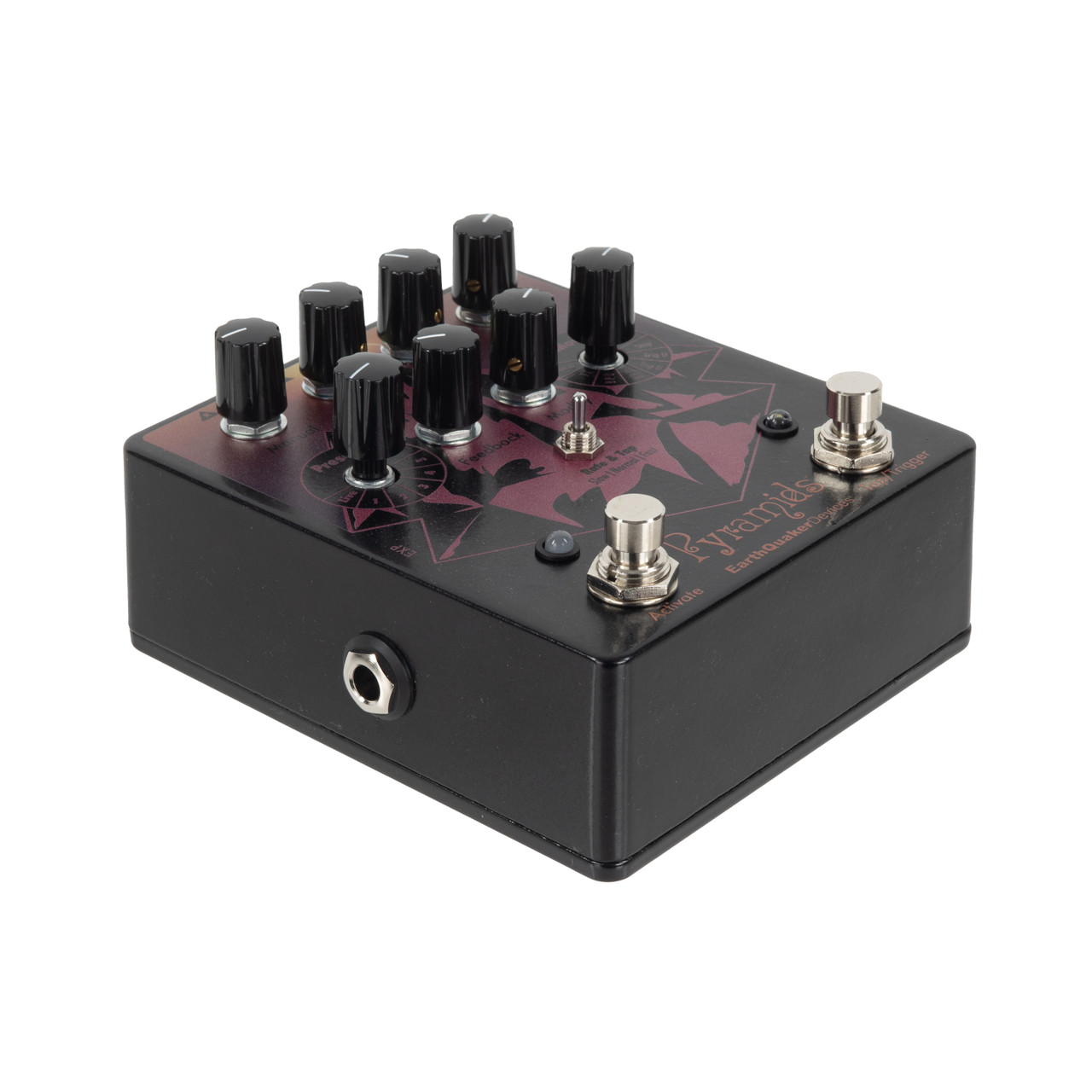EarthQuaker Devices Pyramids Stereo Flanger Pedal - Eclipse