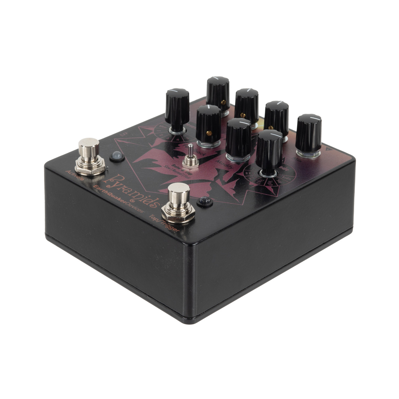 EarthQuaker Devices Pyramids Stereo Flanger Pedal - Eclipse