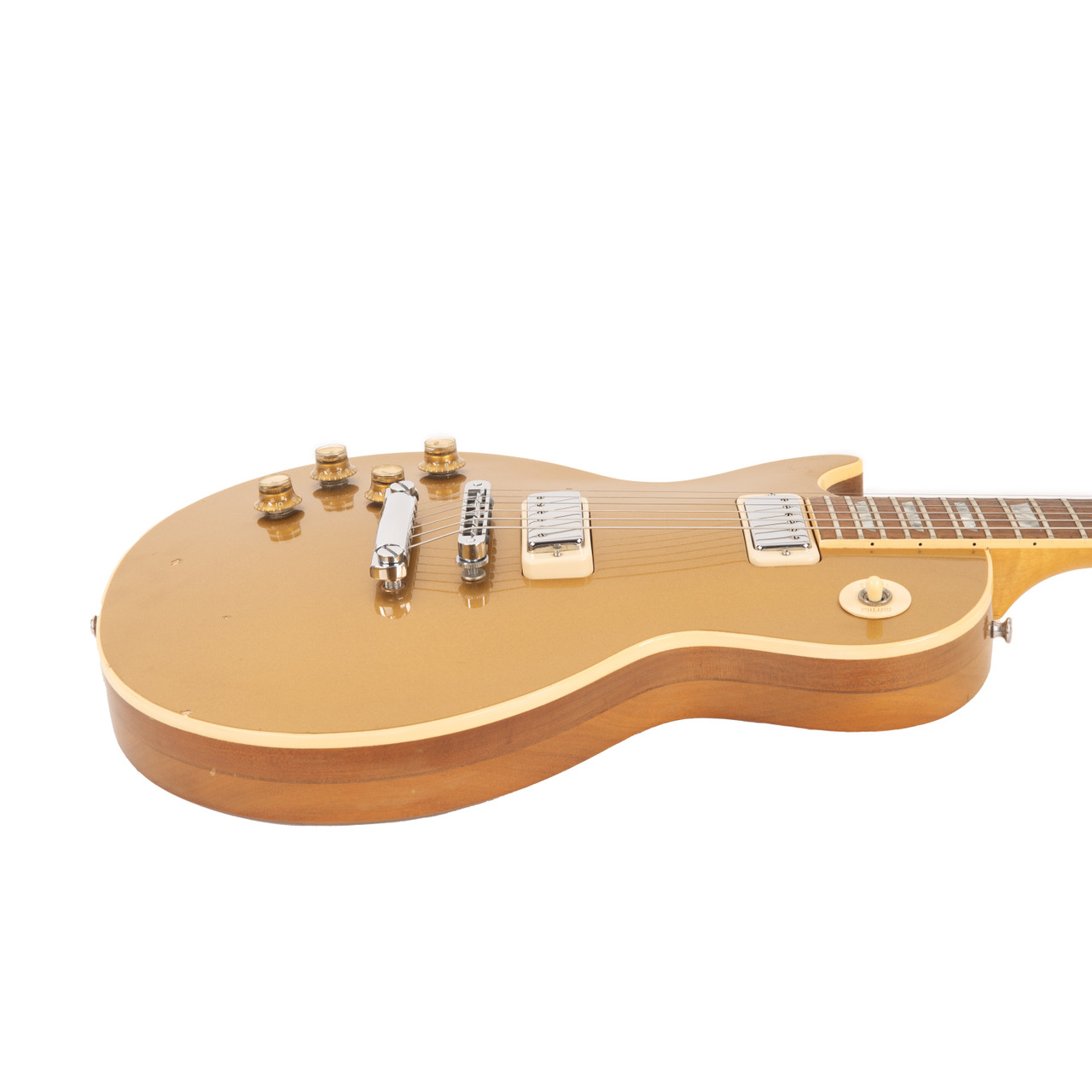 Vintage Gibson Les Paul Deluxe Left Handed Goldtop 1976 | Cream